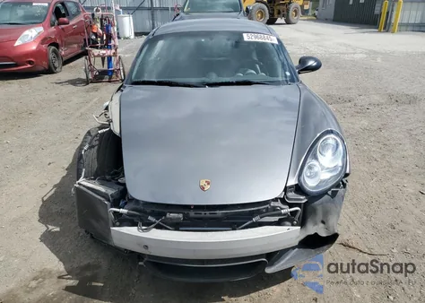 2012 Porsche Cayman R из США, поврежденный, VIN WP0AB2A89CS793452